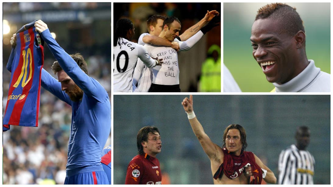 Desde el 2004, la FIFA reformó las reglas del juego para castigar con cartón amarillo el sacarse la camisa como 'exceso de celebración'.