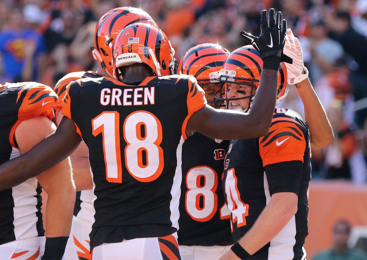 Checa las mejores tomas del duelo de la Semana 5 en que los Cincinnati Bengals derrotaron en tiempo extra a los Seattle Seahawks por 27-24.