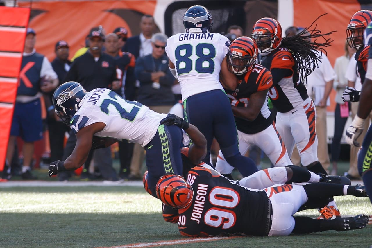 Checa las mejores tomas del duelo de la Semana 5 en que los Cincinnati Bengals derrotaron en tiempo extra a los Seattle Seahawks por 27-24.