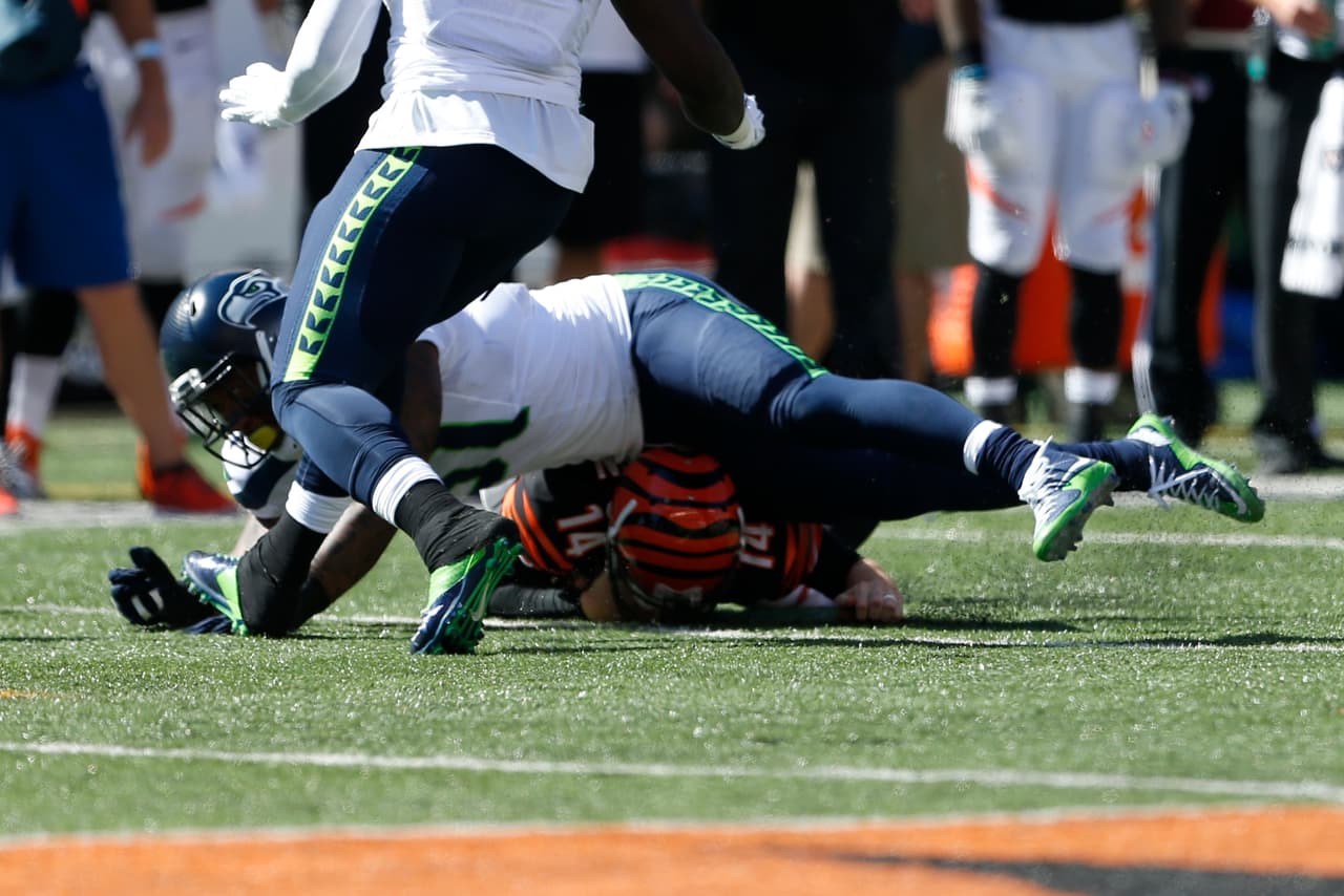 Checa las mejores tomas del duelo de la Semana 5 en que los Cincinnati Bengals derrotaron en tiempo extra a los Seattle Seahawks por 27-24.