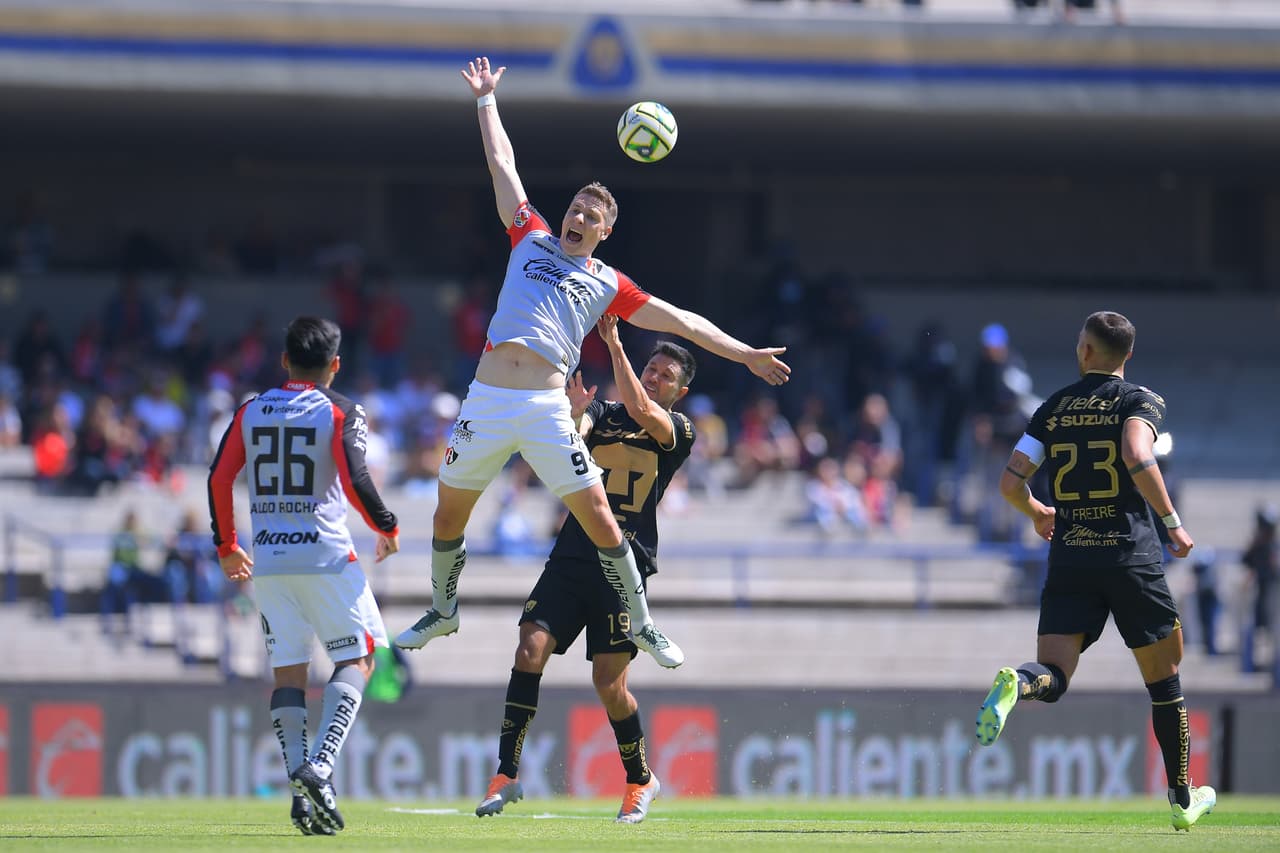 Felinos y Rojinegros reparten puntos en Ciudad Universitaria en la jornada 5.