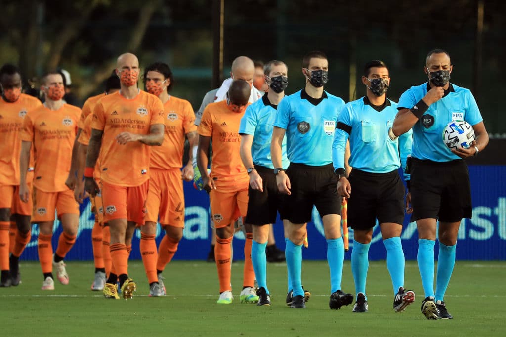LAFC y Houston Dynamo repartieron unidades en el torneo que se juega en Orlando, Florida.