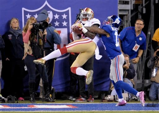 Gran duelo de Domingo por la Noche entre los San Francisco 49ers y los New York Giants. Checa las mejores tomas del triunfo de los Giants.