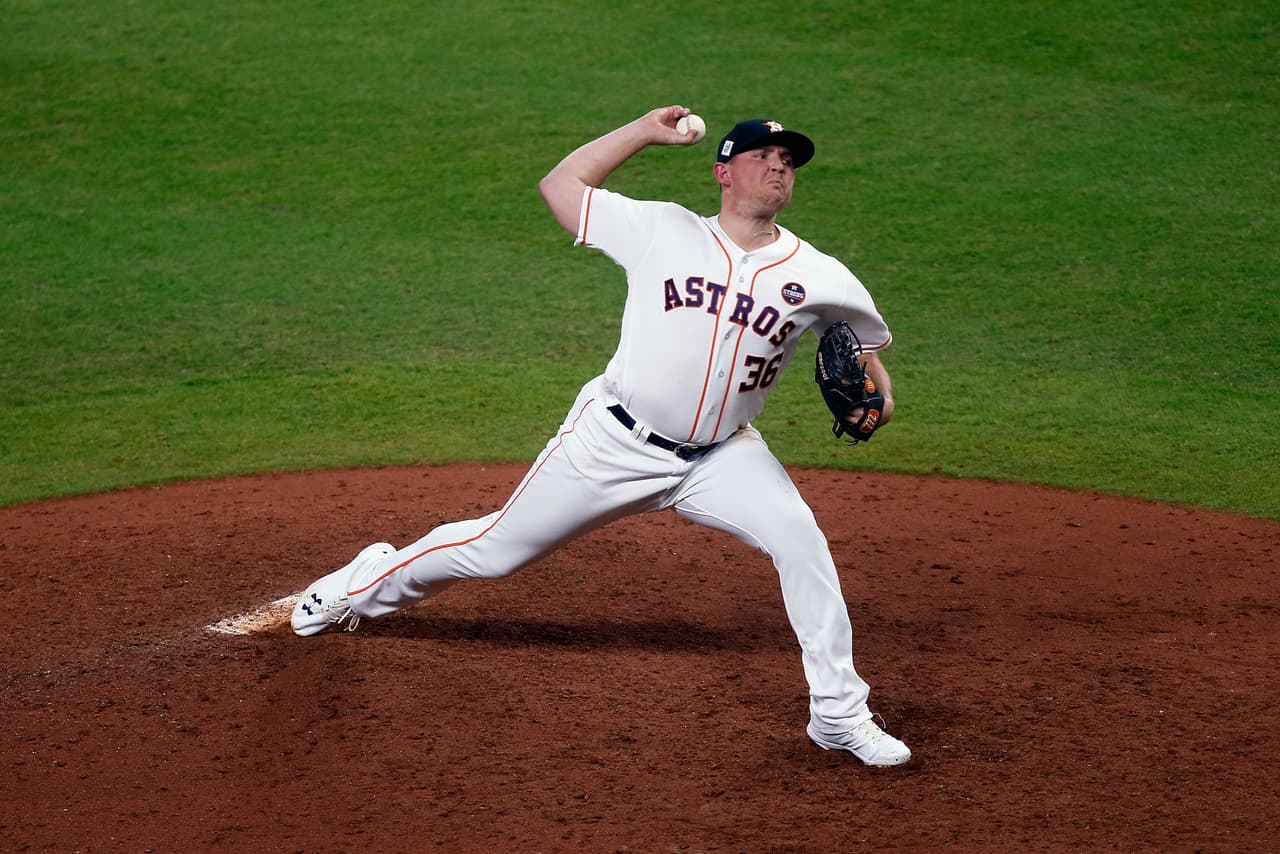 Will Harris, lanzador diestro de 33 años.