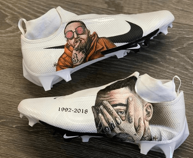 Estos son algunos de los diseños que jugadores de la NFL han modelado.