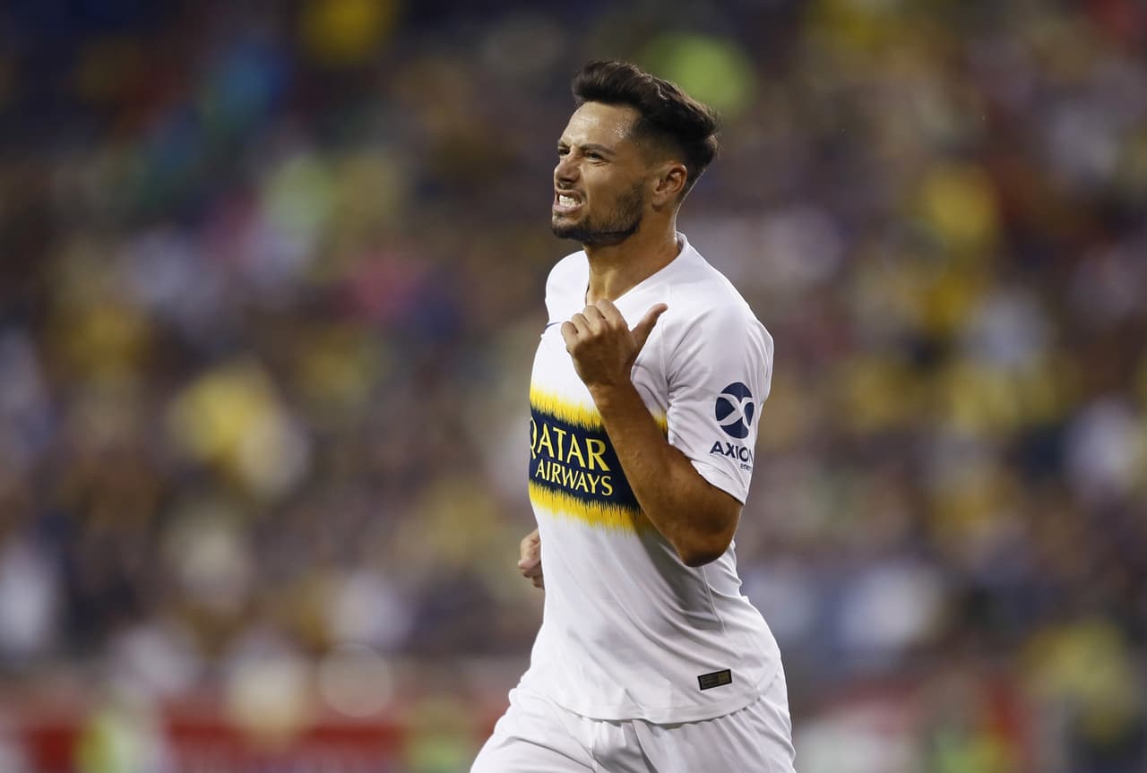 Con dos goles en la segunda mitad, de Mauro Zárate (foto), Boca Juniors derrota 2-1 a las Águilas del América en la Copa Colossus en New Jersey.