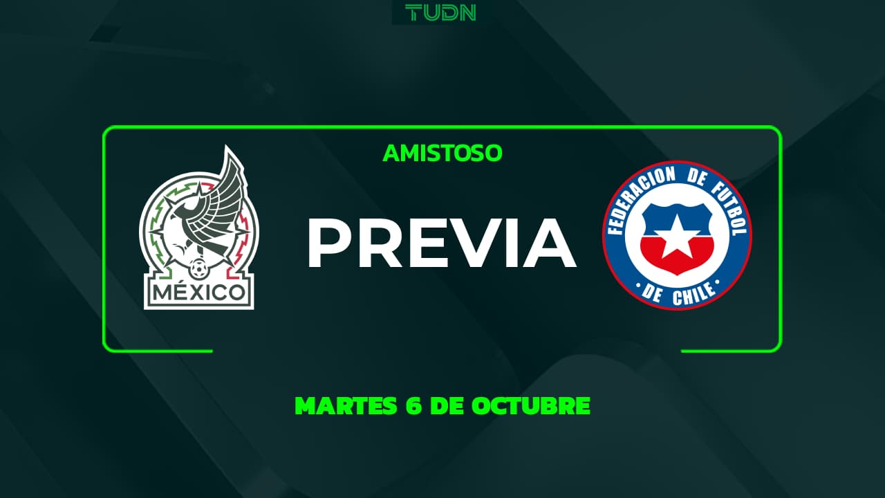 Cuándo es y dónde ver el México vs. Chile, partido amistoso del Tri