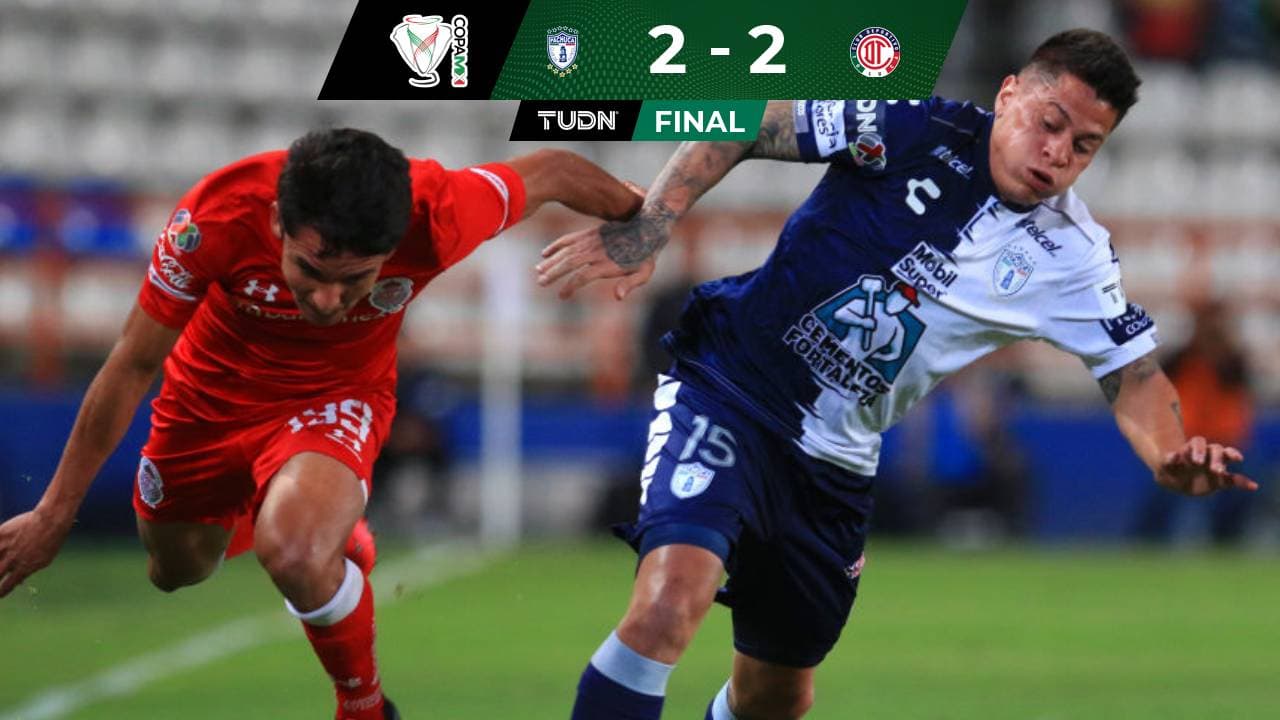 Pachuca le quita la sonrisa al Toluca en la Copa MX