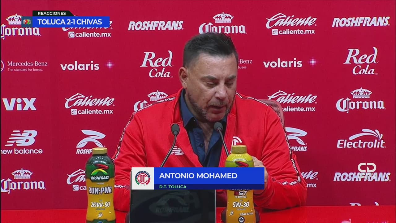 'Turco' Mohamed pese a victoria: "Estamos muy lejos del techo" 