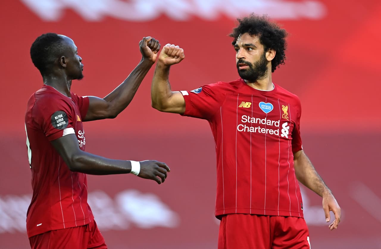 La dupla conformada por Mohamed Salah y Sadio Mane ha sido explosiva.