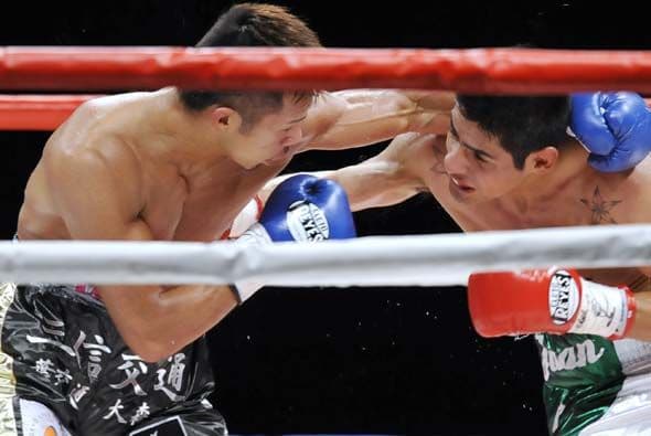 El mexicano aguantó bien, pero nunca pudo descifrar al japonés.