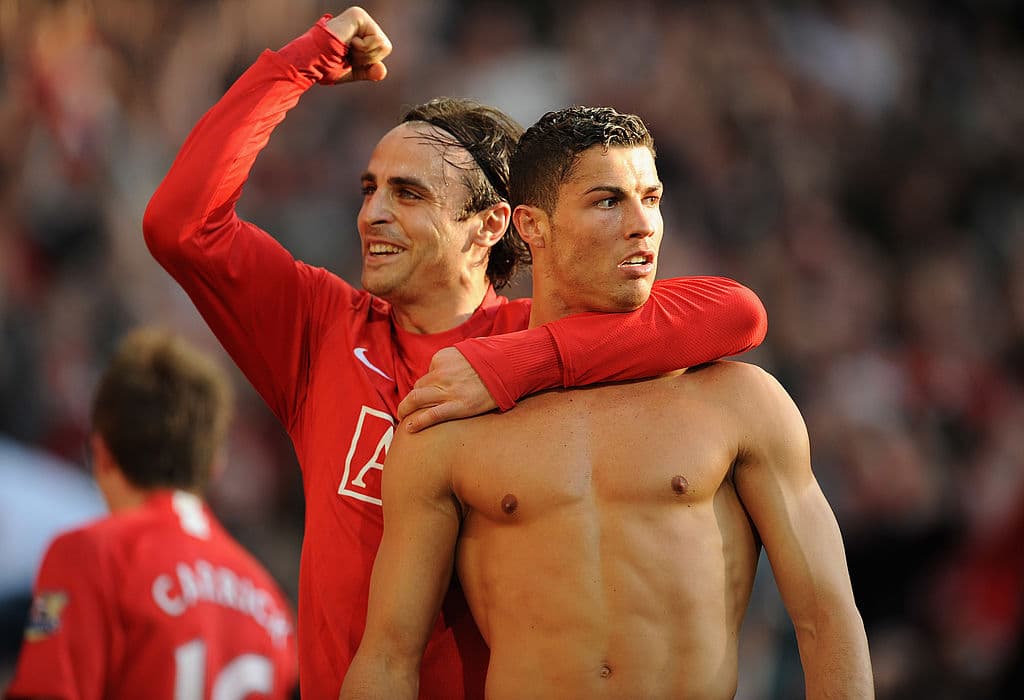 Berbatov fue compañero de Cristiano en el Manchester United.