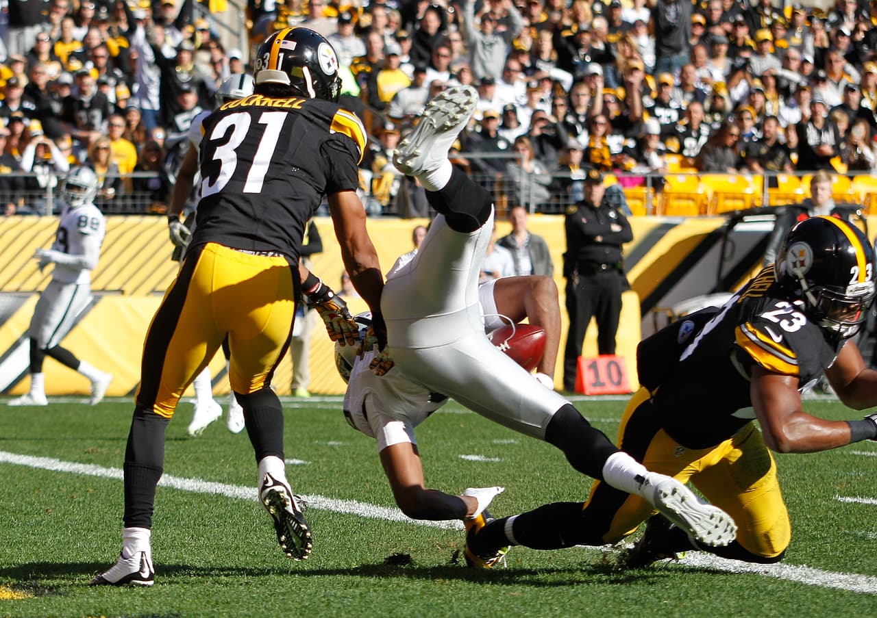 Los Steelers salieron avantes sin Roethlisberger ante los Oakland Raiders por 38-35. Checa lo mejor del partido.