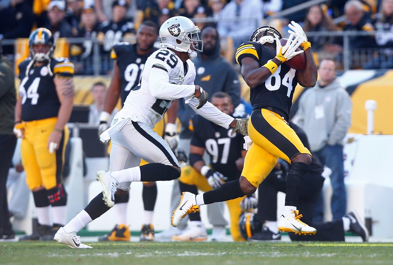 Los Steelers salieron avantes sin Roethlisberger ante los Oakland Raiders por 38-35. Checa lo mejor del partido.