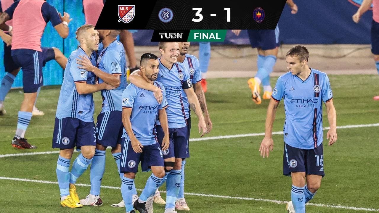 Reapareció Maxi Morález y con su toque mágico resolvió la partida a favor de NYCFC