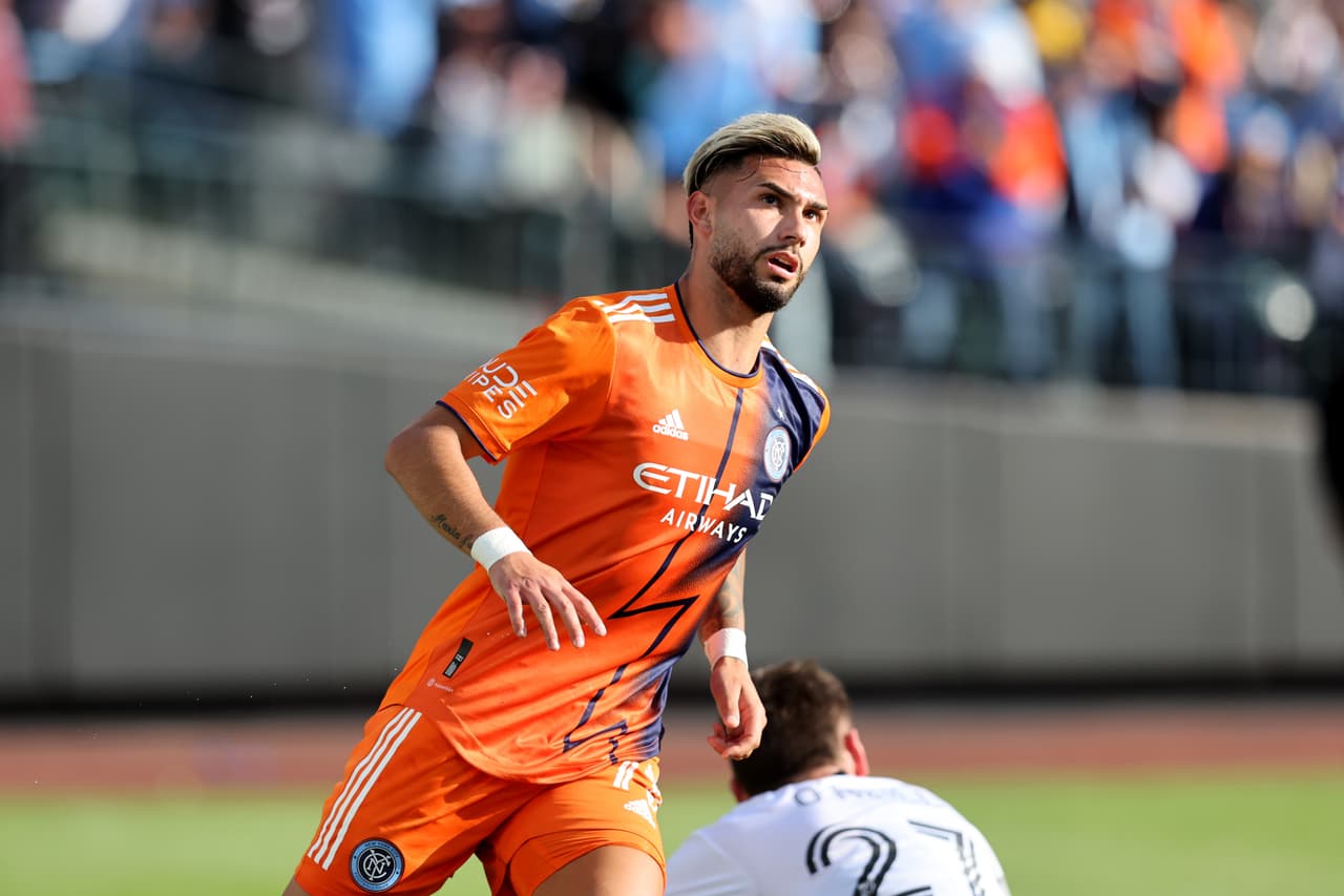 Valentín Castellanos ya suma cinco goles en la temporada regular de la MLS.
<br>