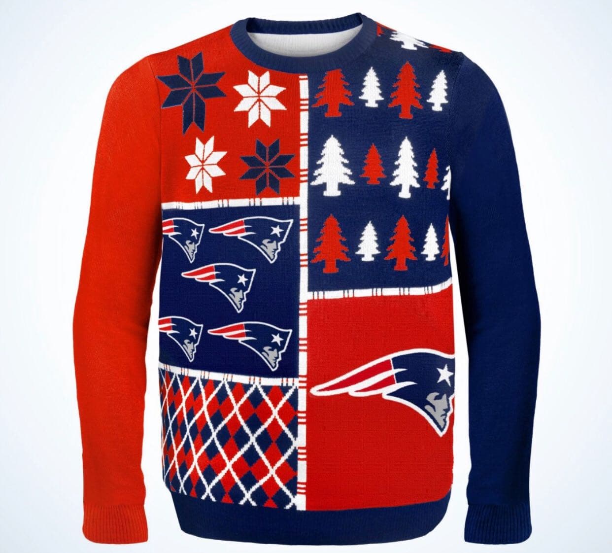 La navidad llegó al mejor futbol americano profesional y estos son los suéteres de los equipos para la época. ¿Te gusta el de tu equipo?