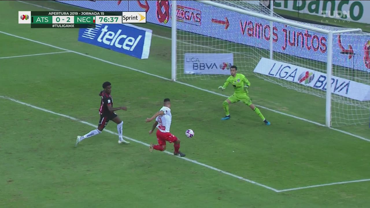 ¡Atlas no se aprende la fórmula! Doblete de Quiroga para el 0-2 entre protestas rojinegras