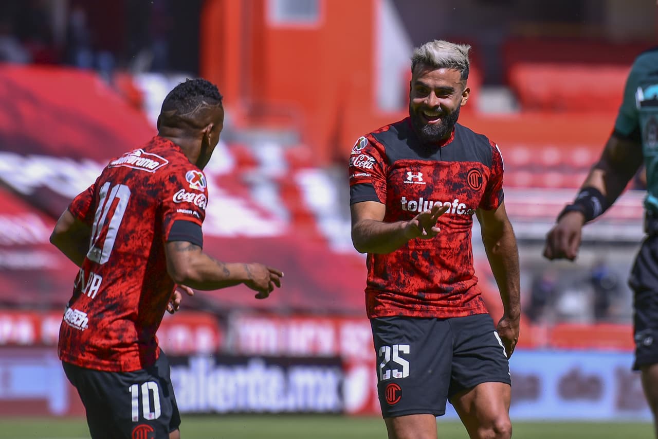 Toluca derrota a Mazatlan en el Nemesio Diez 4-1. Con un Hat-trick de Alexis Canelo y gol de Rubens Sambueza, los 'Diablos Rojos' se quedan con la victoria y los tres puntos. El único gol por parte del visitante, corrió a cargo de Camilo Sanvezzo al minuto 67, durante la quinta Jornada del Torneo Guard1anes 2021.