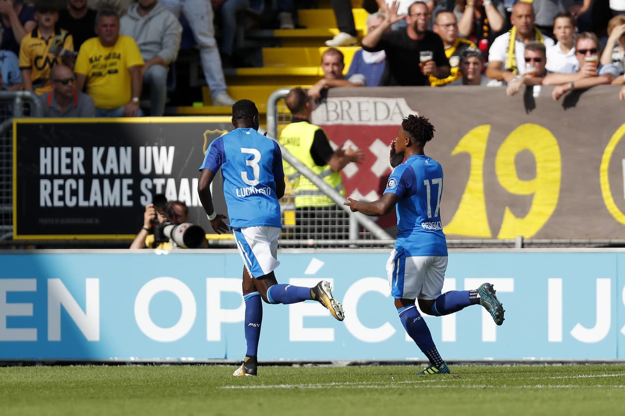 Para el delantero, de apenas 19 años, esta era su primera celebración en la temporada.