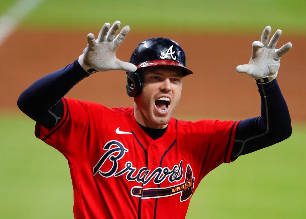 Freddie Freeman de los Atlanta Braves.