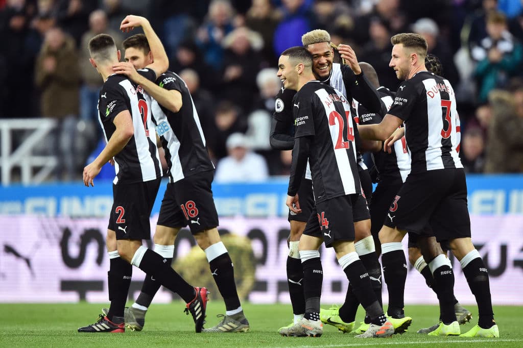 Newcastle United 2-1 Bournemouth.