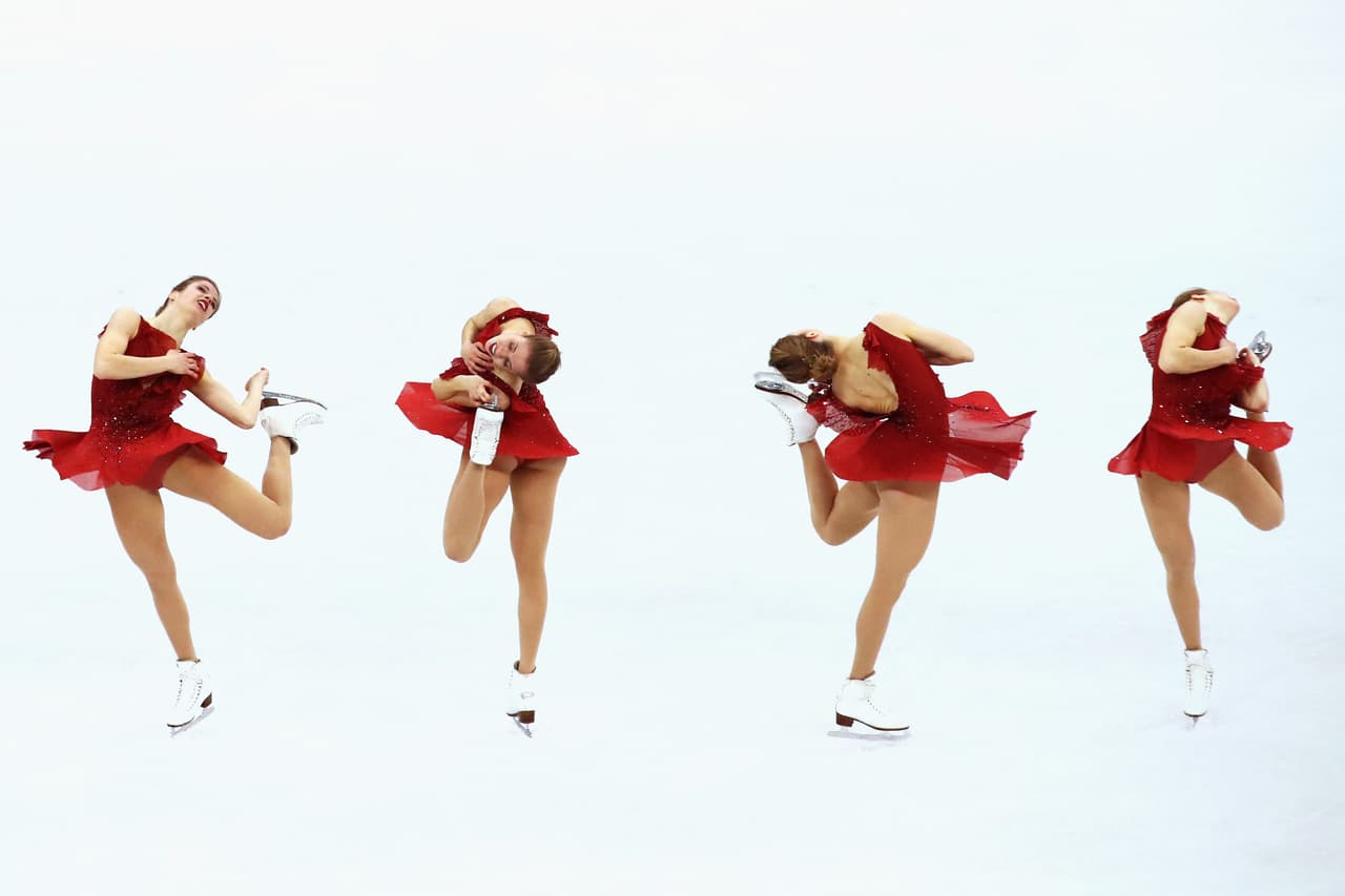 Estas son las mejores postales de las participantes del patinaje artístico en mujeres en Pyeongchang 2018. En ellas se muestra la belleza de esta práctica, tanto con una secuencia de imágenes o con la captura del momento correcto.