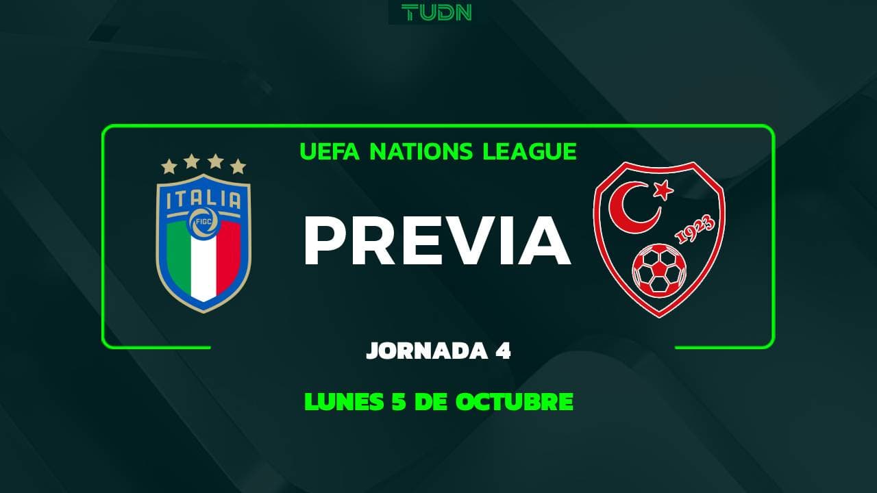 Italia vs. Turquía: A qué hora y dónde ver el partido de la UEFA Nations League
