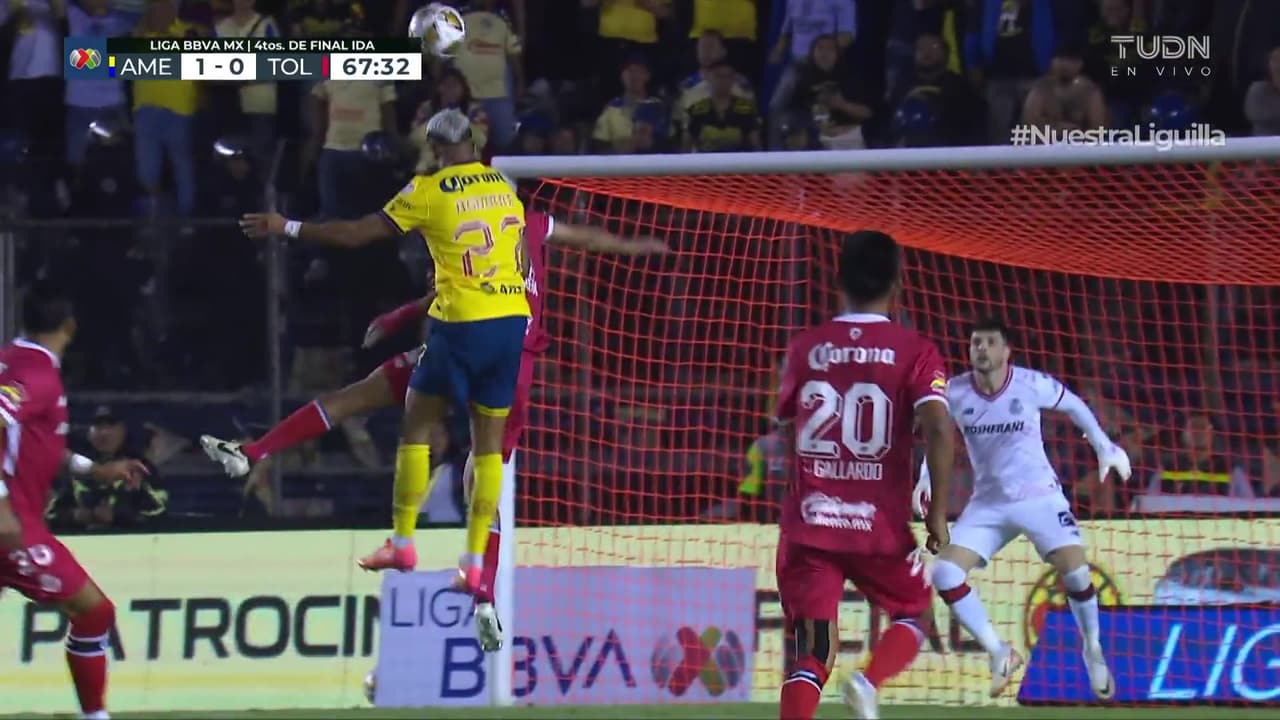 ¡Gol del América! El búfalo manda a guardar el balón al fondo de la red