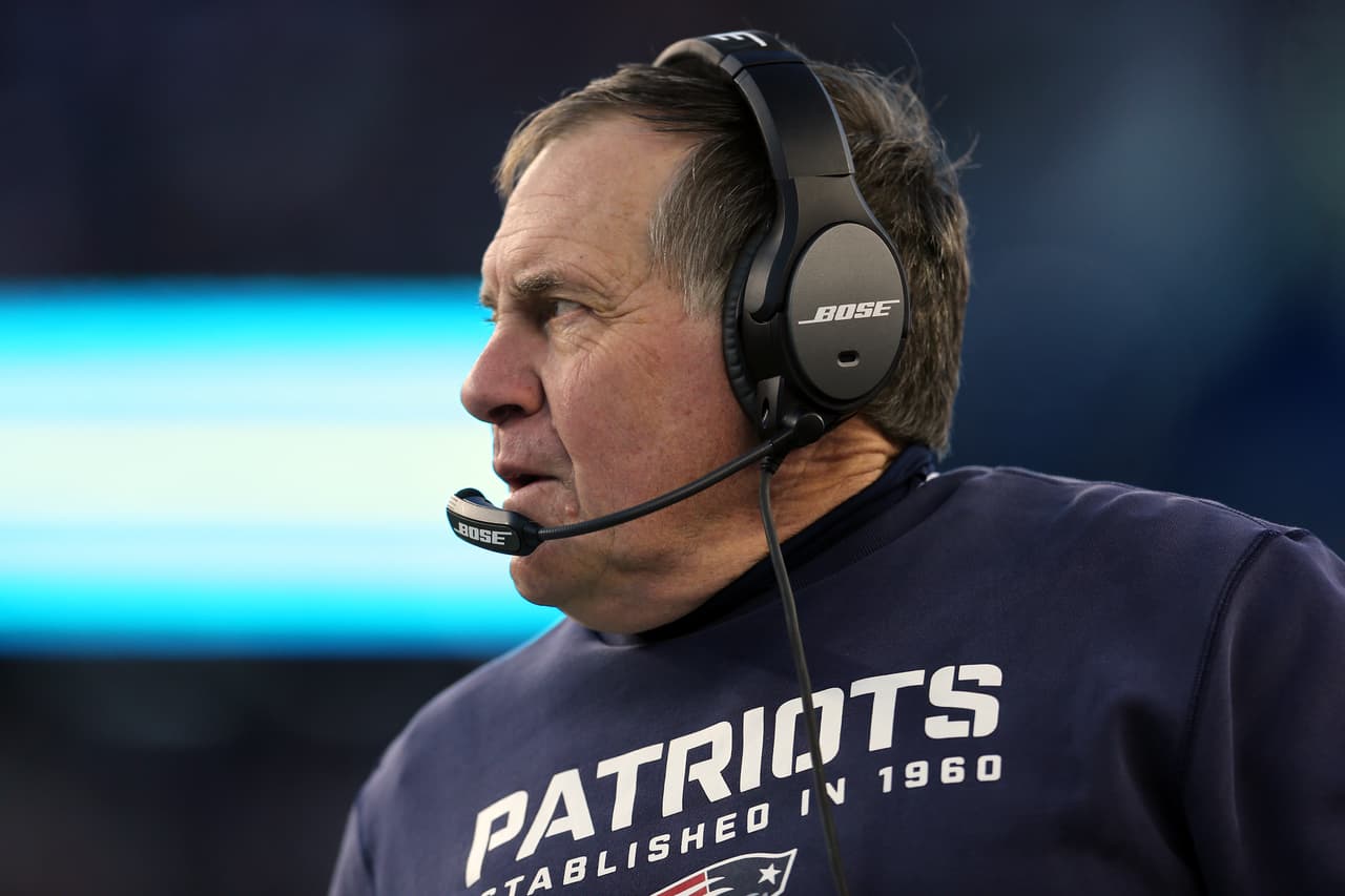 Belichick, consciente de la necesidad de "empezar rápido" ante Chiefs