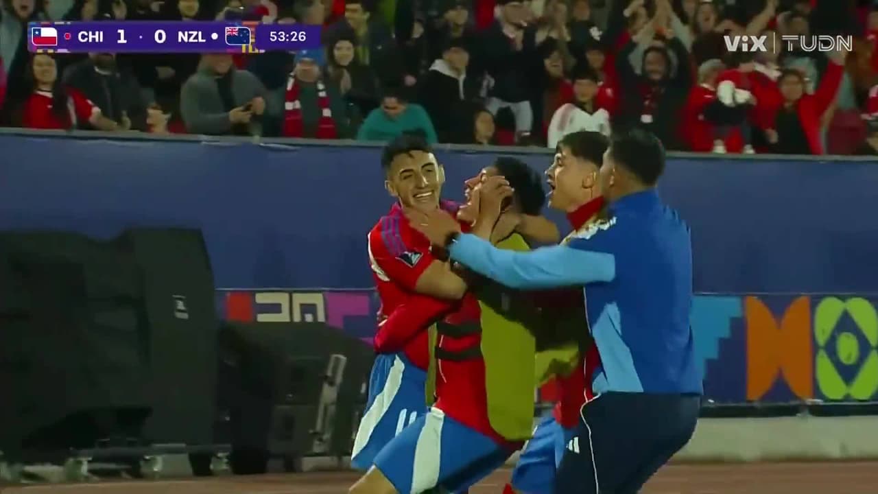 ¡Gol de Chile! Lautaro Millan abre el marcador para los anfitriones