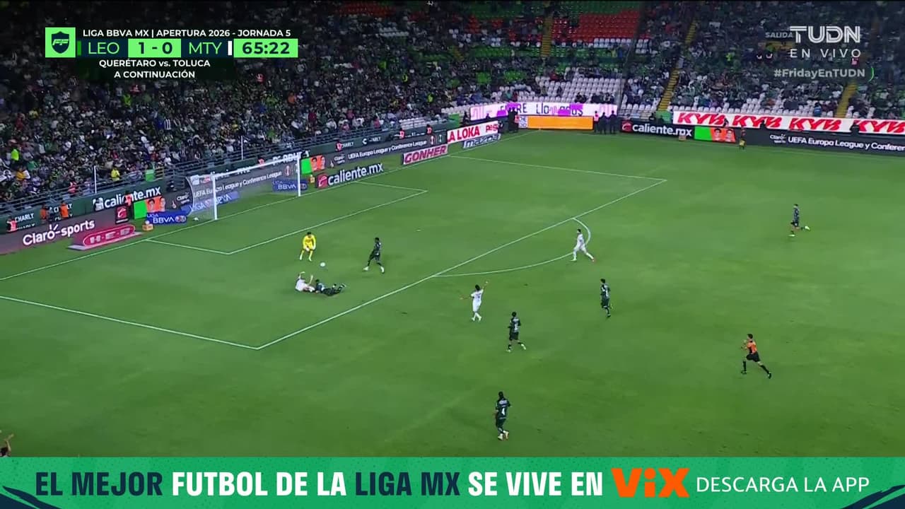 ¡ROJA PARA LEÓN! Romaña derriba a Ocampos y deja a la Fiera con 10