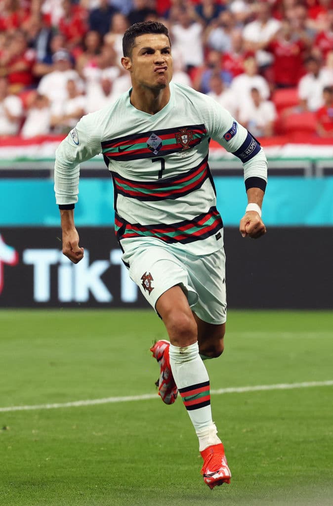 Cristiano Ronaldo supera a Michel Platini con goles en Euro