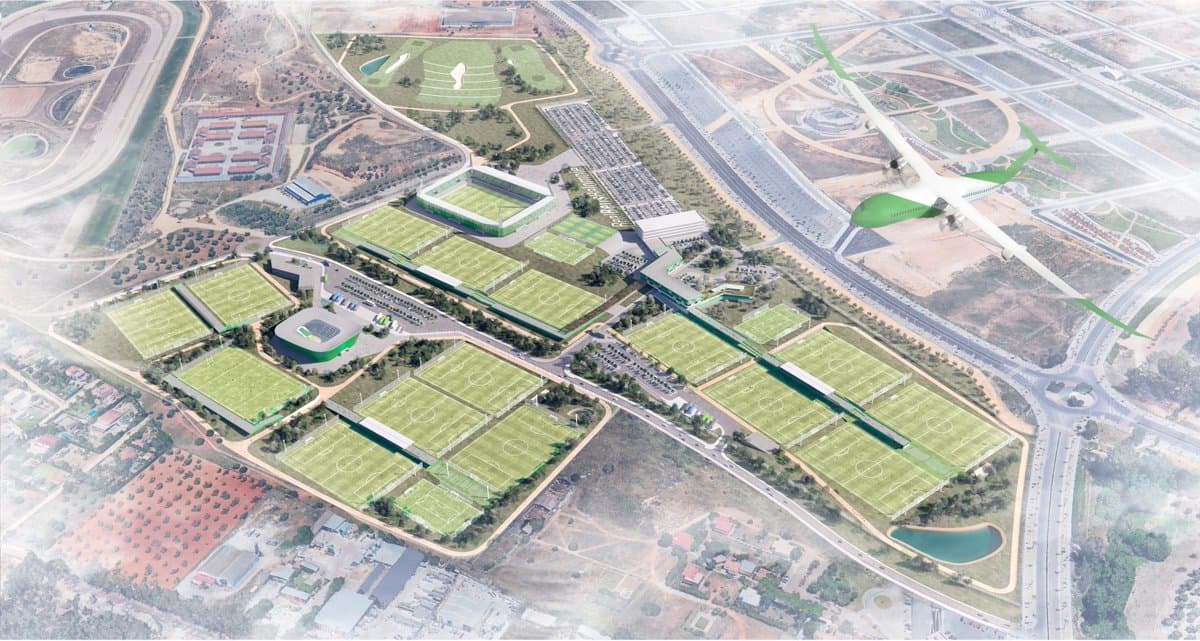 El Real Betis presentó el proyecto de su nueva Ciudad Deportiva que estará lista en el final de la temporada 2019/20.