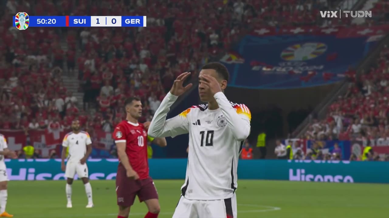 ¡Misil de Musiala que ataja Sommer y el contraremate lo falla Gundogan!