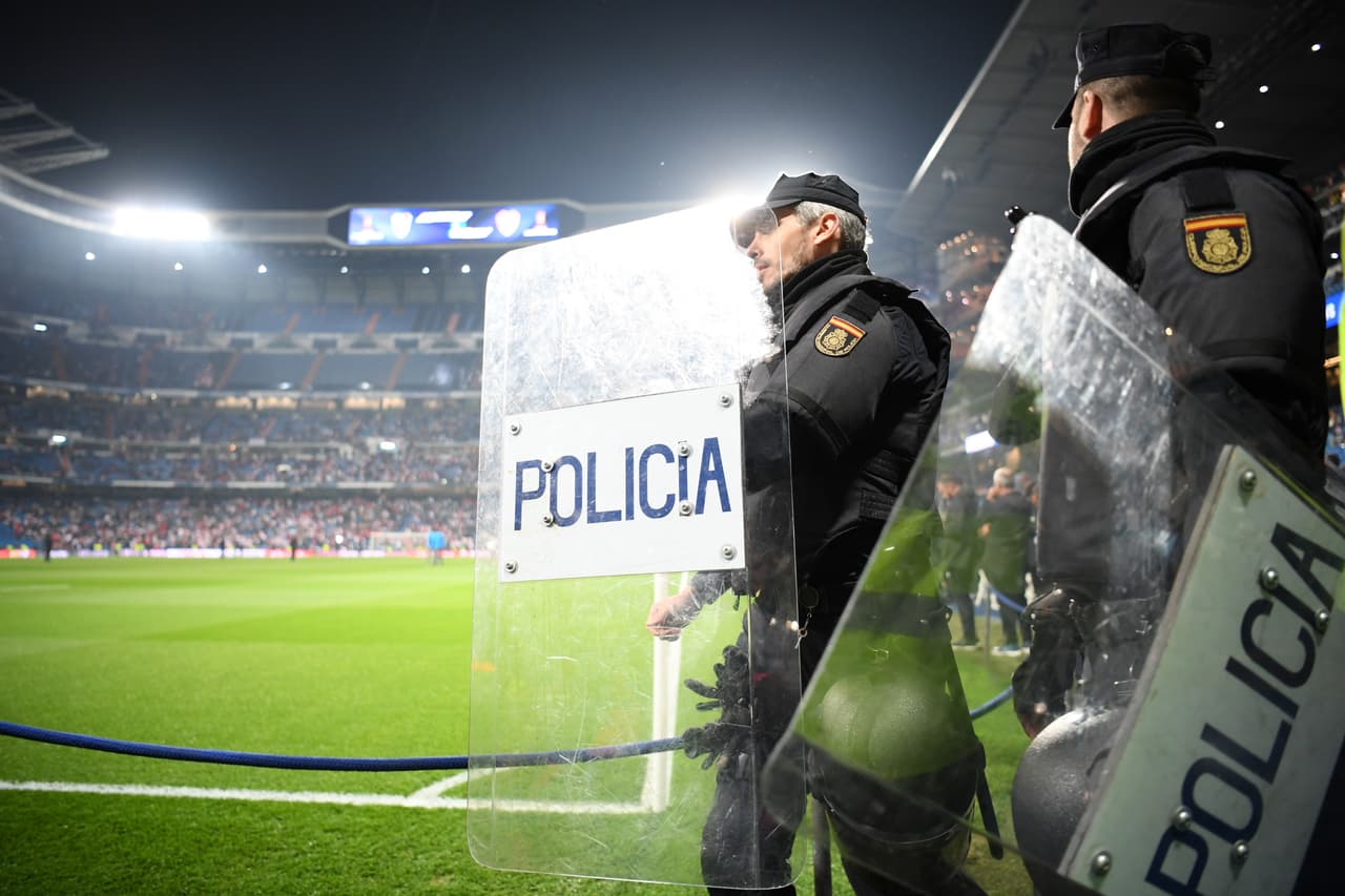 Cerca de 4 mil efectivos de seguridad fueron desplegados para la Copa Libertadores disputada a finales del pasado año en el estadio Santiago Bernabéu.