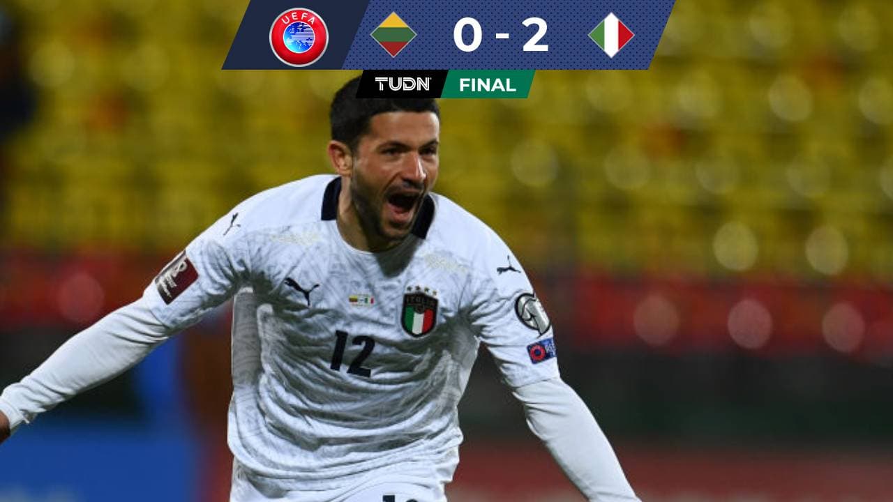 Italia tiene paso perfecto y está imbatible rumbo a Catar 2022