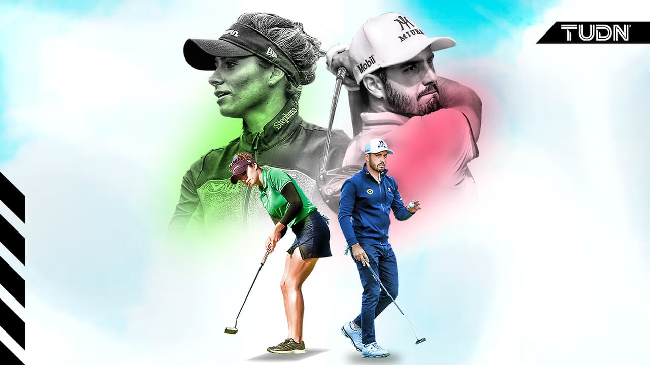 Ancer y López, máximos representantes del golf en México