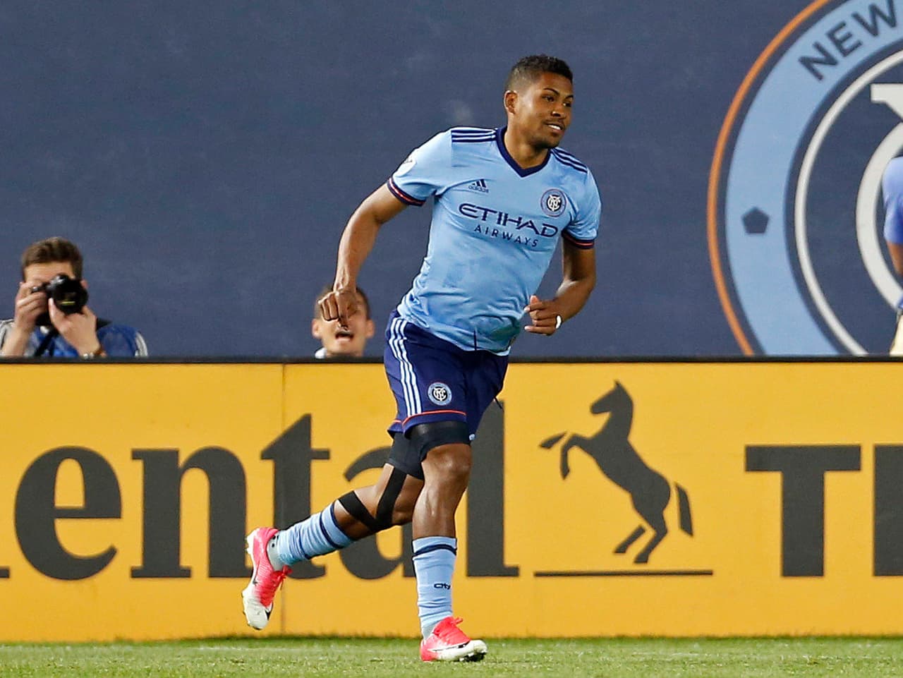 Miguel Camargo se estrenó como goleador en NYCFC.