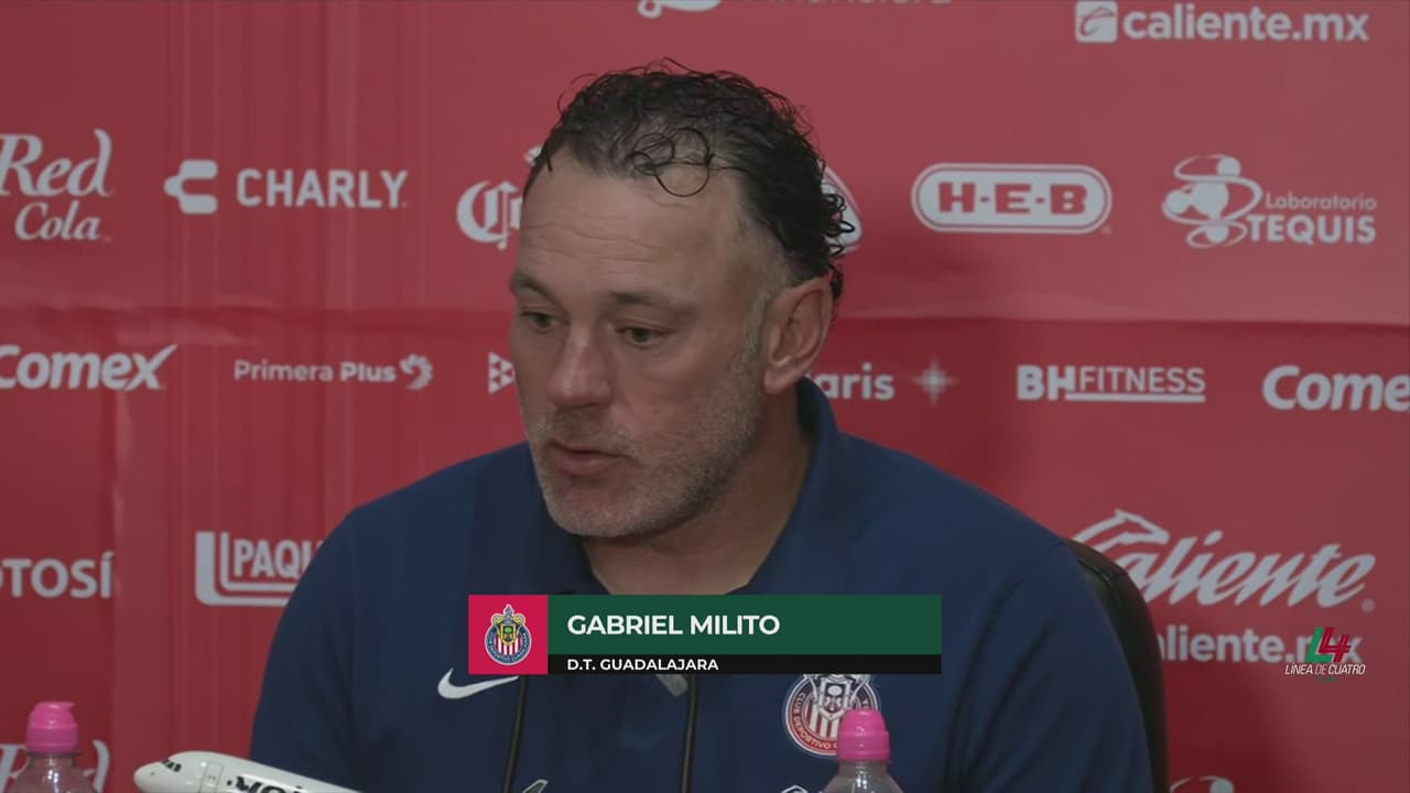 Gabriel Milito asegura que Chivas tiene que ser más contundente