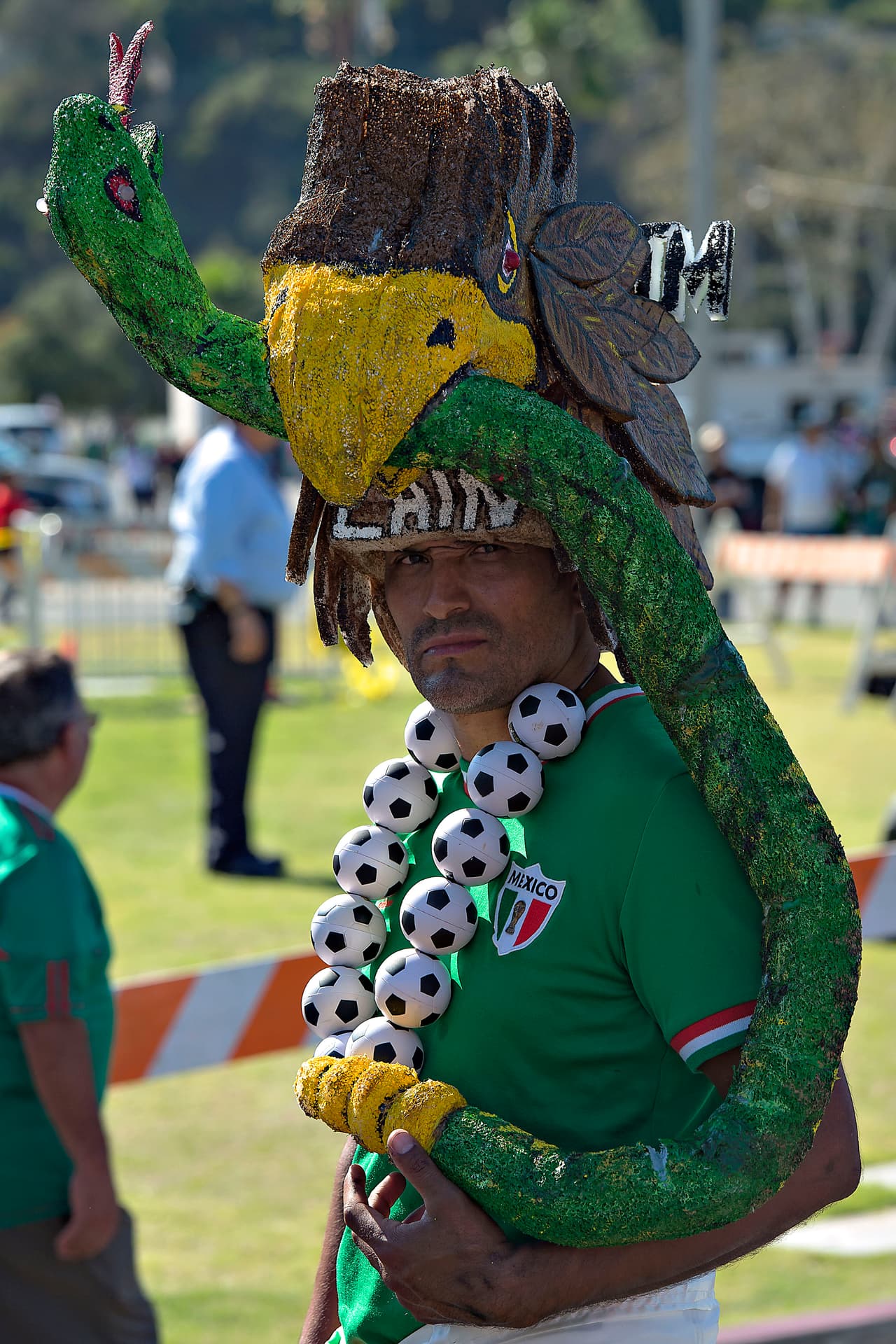 Las aficiones de México y Estados Unidos colmaron el Rose Bowl de Pasadena y armaron una gran fiesta.