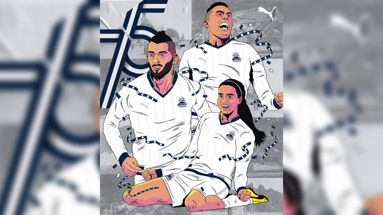 Un diseño especial con los modelos que fueron utilizados para lucir la playera.