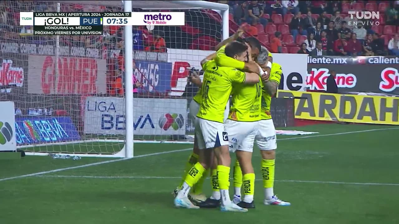¡Gool del Puebla! Gularte sorprende a Tijuana para el 0-1