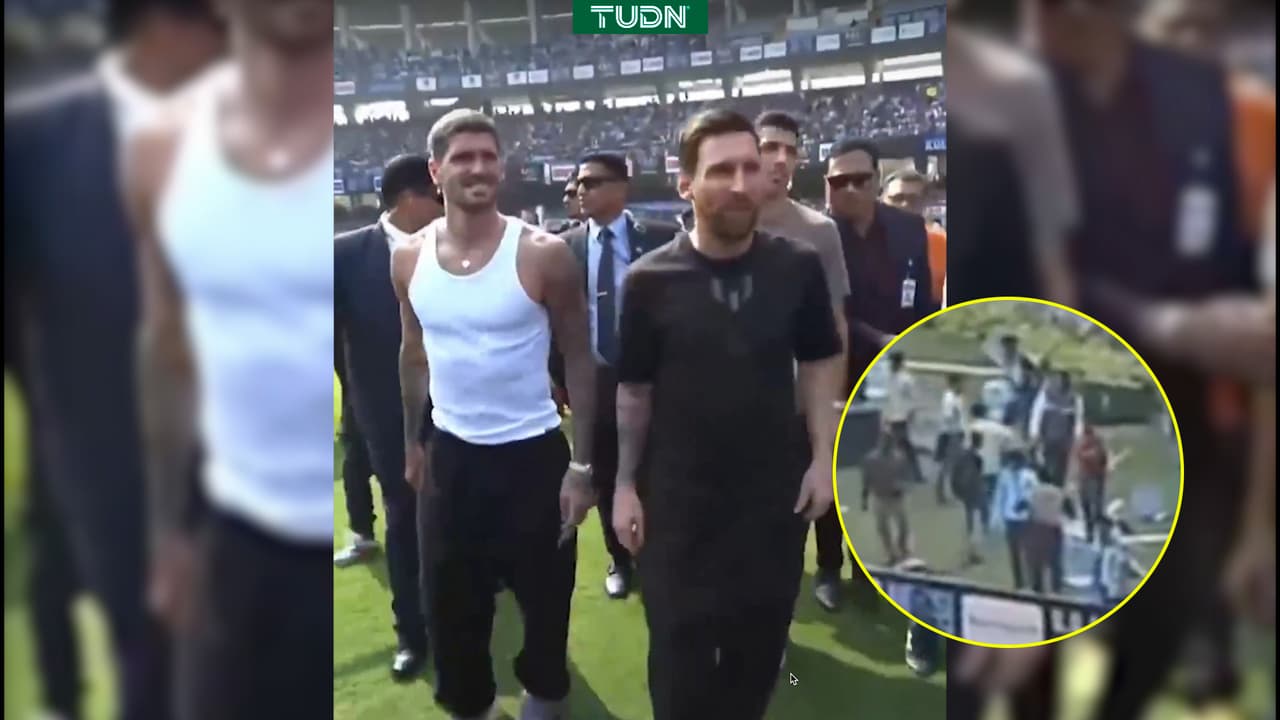 Visita de Messi por India inicia entre caos, broncas incidentes y reclamos