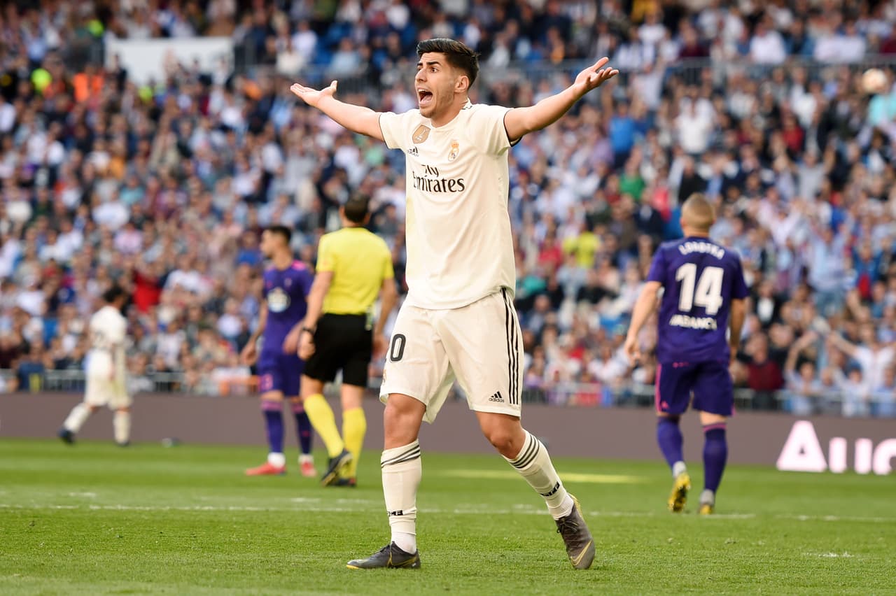 Además del calvario de lesiones musculares, el Real Madrid ha tenido tres lesionados por motivos diferentes. El más grave, Marco Asensio, que se recupera de una rotura de ligamento cruzado y menisco.