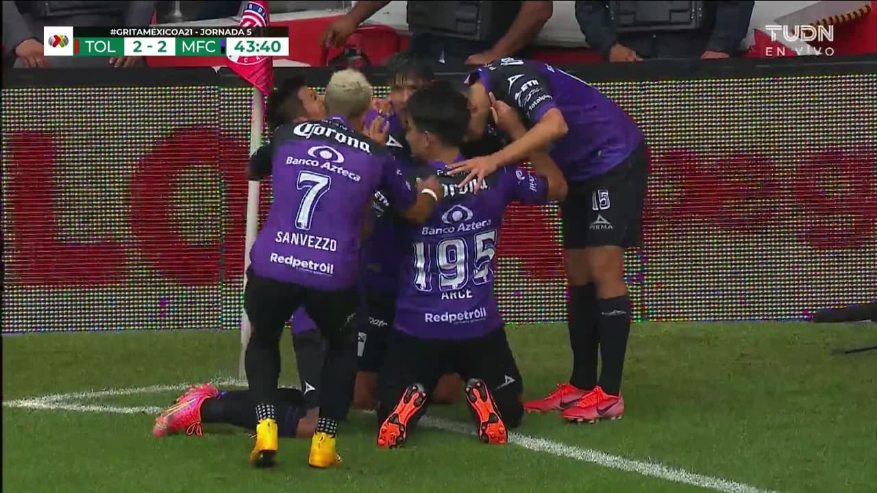 ¡GOL!  anota para Mazatlán FC. Alfonso Sánchez