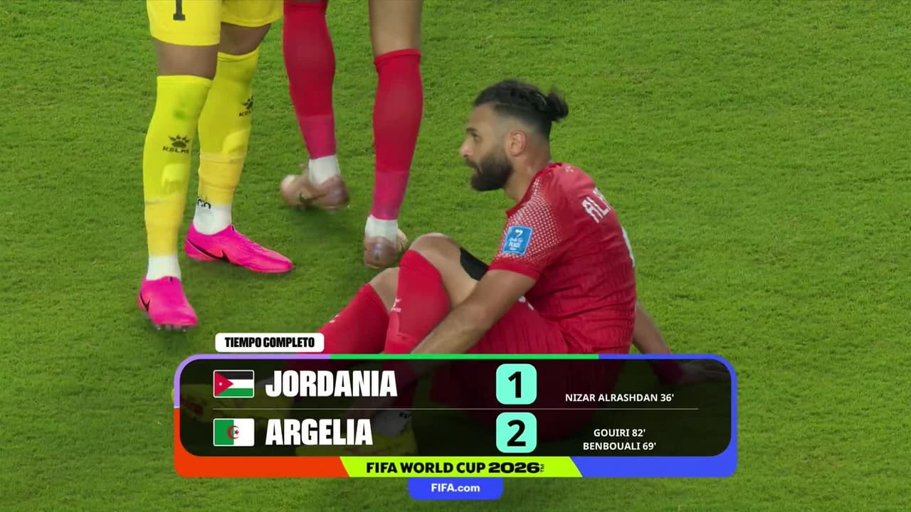 ¡Fin del partido!