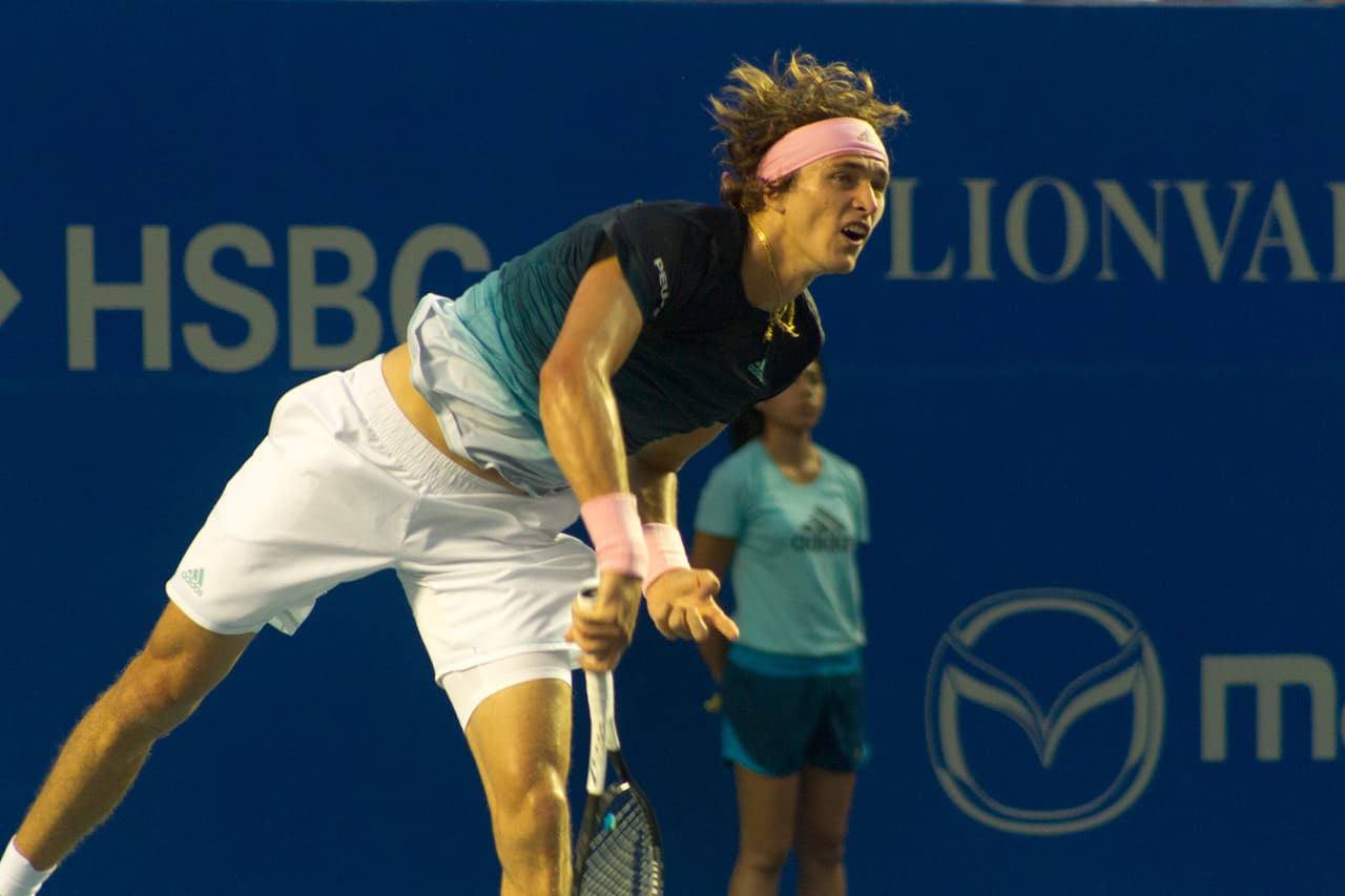 Otro de los favoritos para ganar este torneo es el alemán Alexander Zverev, número tres del mundo.