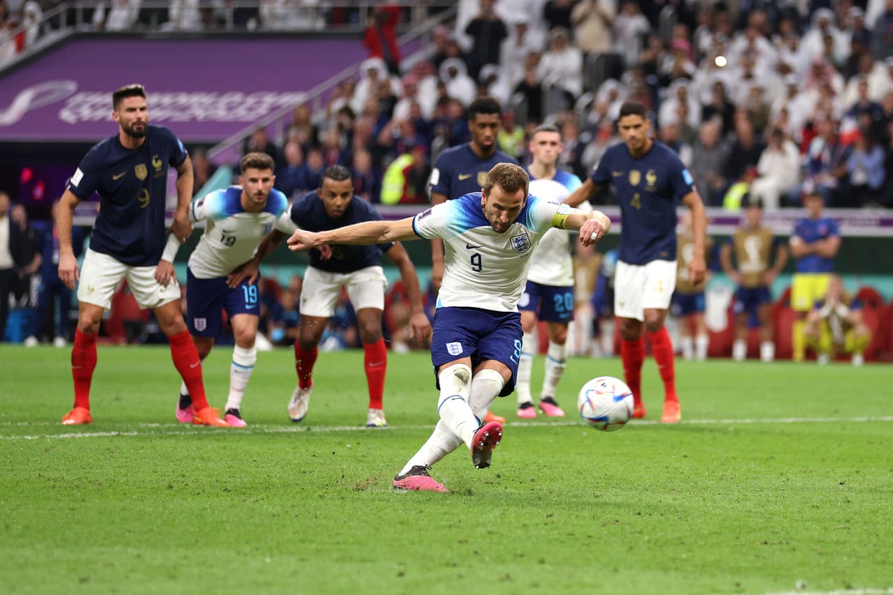 Francia elimina a Inglaterra en el partido donde Harry Kane falló el primer penalti del equipo de los tres leones en la historia de su participación en Copas del Mundo.