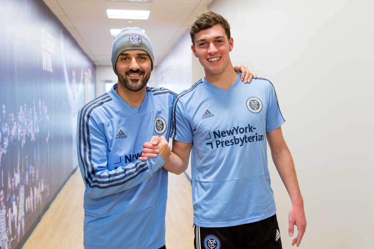 El equipo de David Villa suma a uno de los canteranos más prometedores de Estados Unidos